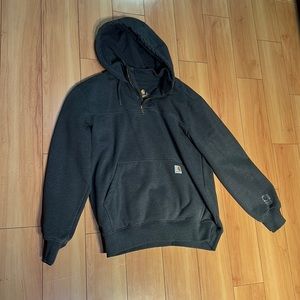 Men’s carharrt sweatshirt size L. Rain defender